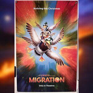 MIGRATION (2023) - ORIGINAL DOUBLE SIDED MOVIE POSTER